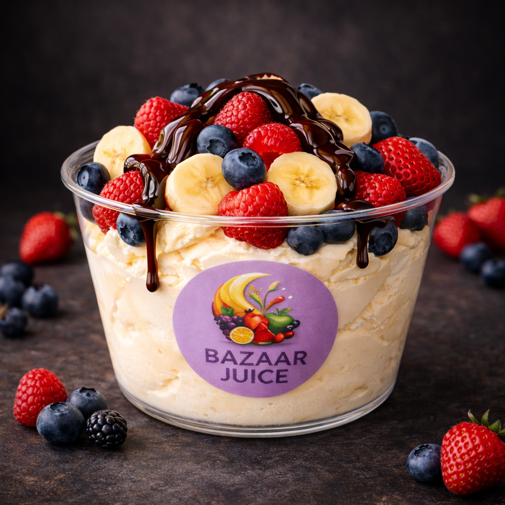 Ice Cream Fruit Bowl