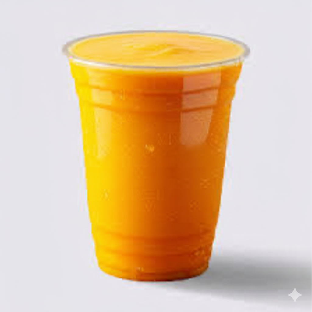orange juice bottle