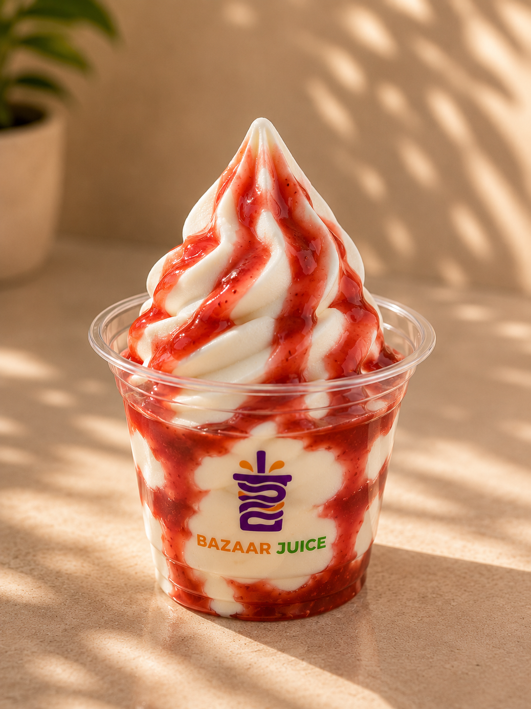 Ice Cream Fruit Bowl